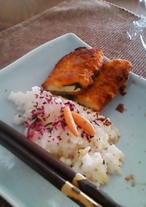梅わさび柿ピーご飯-レシピのメイン写真