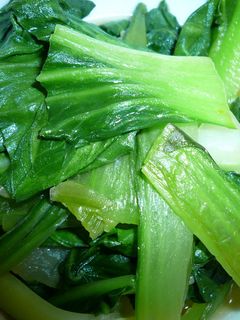 青梗菜の塩炒め生姜風味-レシピのメイン写真