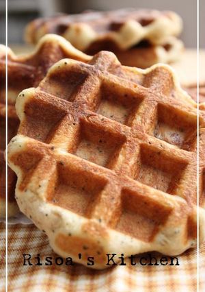 袋でもみもみ♪ワッフル～紅茶編☆-レシピのメイン写真