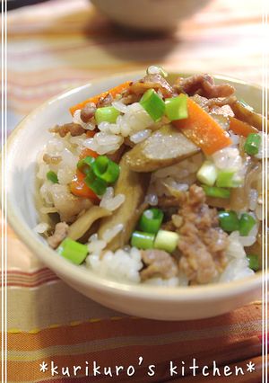 甘辛☆豚肉と野菜の混ぜご飯-レシピのメイン写真