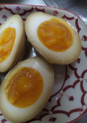 つまみにご飯に・放置プレイ半熟味付玉子-レシピのメイン写真