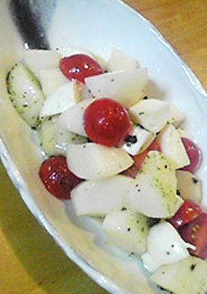 簡単にプロの味！梨のサラダ-レシピのメイン写真