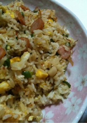冷蔵庫の残り食材で『チャーハン』-レシピのメイン写真