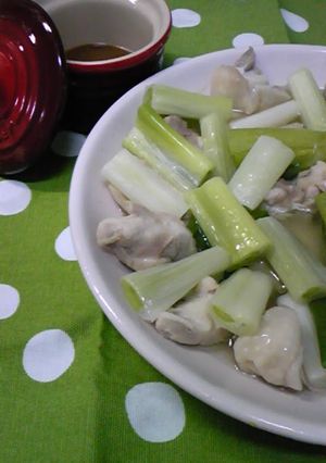 レンジで簡単♪蒸し鶏モモ肉の甘味噌だれ-レシピのメイン写真