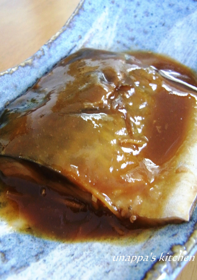 我が家のさばの味噌煮-レシピのメイン写真