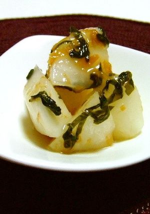大根の梅しそ漬け♪-レシピのメイン写真
