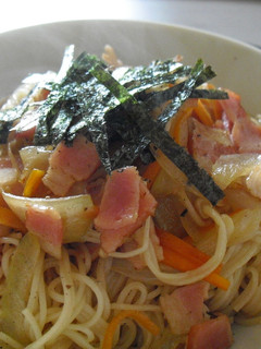 そうめんパスタ~バターしょうゆ味~-レシピのメイン写真