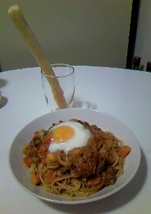 カレークリームパスタ-レシピのメイン写真