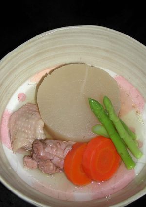 大根と鶏もも肉の煮込み-レシピのメイン写真