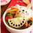 ＊キャラ弁＊　レースなハンバーグ♪