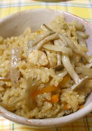 海老のかやくご飯～♪-レシピのメイン写真