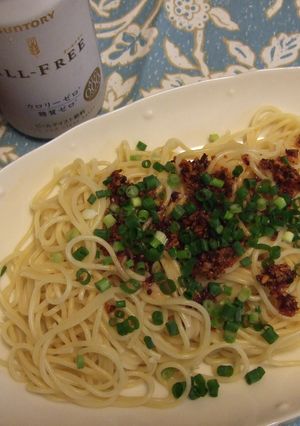 簡単！旨い！食べるラー油パスタ-レシピのメイン写真