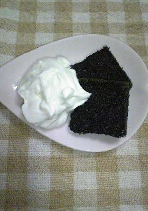 大人気☆黒ごまケーキ☆-レシピのメイン写真