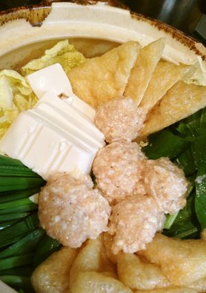 生姜たっぷり鶏団子鍋-レシピのメイン写真