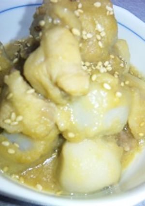 鶏と里芋の味噌味煮っころがし☆-レシピのメイン写真
