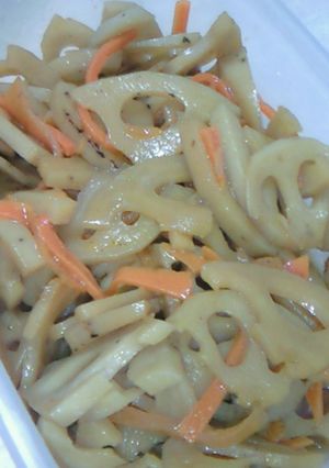 おばあちゃんのれんこん煮-レシピのメイン写真
