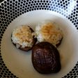 しいたけの焼きおにぎり