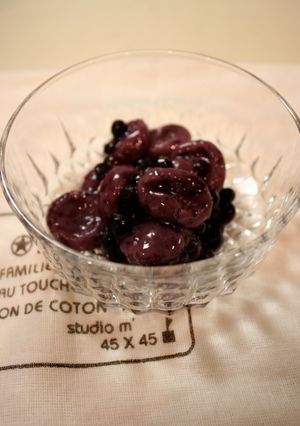 ブルーベリー白玉-レシピのメイン写真