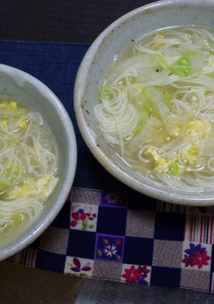 白菜のとろとろスープ-レシピのメイン写真