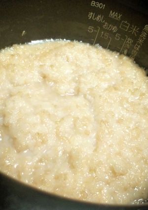 発芽玄米で作る玄米甘酒～みやここうじ～-レシピのメイン写真