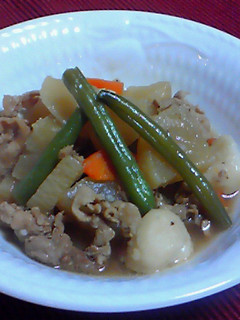 故郷の味!大根と里芋と豚肉の煮物-レシピのメイン写真