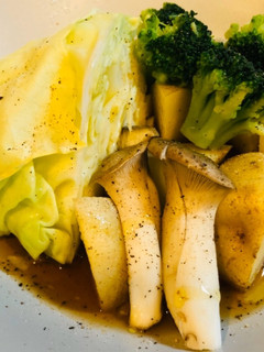 【野菜のレンジ蒸し】-レシピのメイン写真