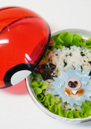 コロモリ✿ポケモンBWキャラ弁当-レシピのメイン写真