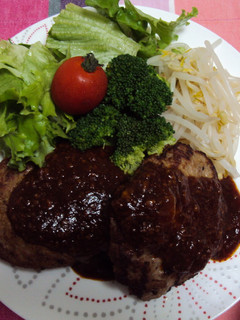 簡単☆ふんわりハンバーグ-レシピのメイン写真