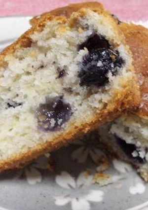 卵なし＾＾ブルベリーパウンドケーキ-レシピのメイン写真