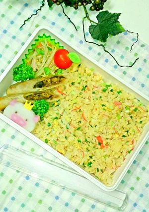 カニたま炒飯-レシピのメイン写真