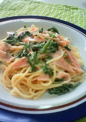 優しい味のクリームパスタ-レシピのメイン写真