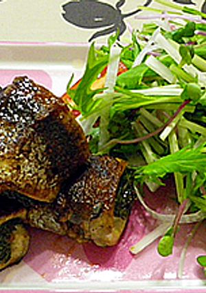 冷めても美味しい～♪サンマのシソ巻き-レシピのメイン写真