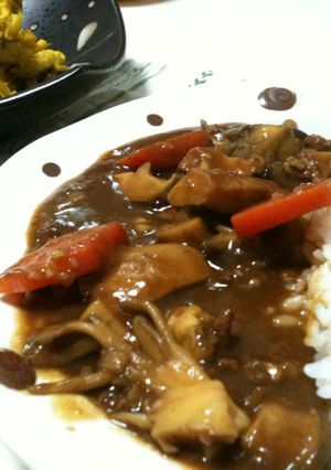 キノコとひき肉のカレー☆-レシピのメイン写真