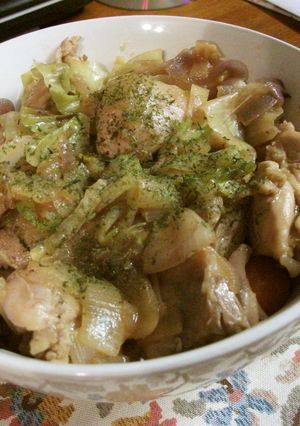 チキンどんぶり(ソースが決め手)-レシピのメイン写真