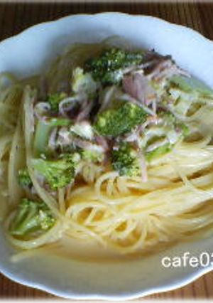 ランチに!簡単クリームパスタ-レシピのメイン写真
