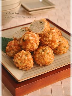 シャキシャキレンコンの鶏団子-レシピのメイン写真