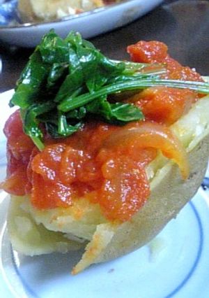 のっけて！イタリアンカラーのポテト-レシピのメイン写真