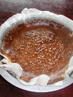 ミキサーで混ぜて焼くだけのチーズケーキ(フープロでもＯＫ）-レシピのメイン写真