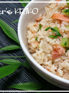 【農家のレシピ】大根葉入り☆鮭ごはん-レシピのメイン写真