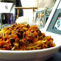 รูปของ 野菜たっぷり★ﾐｰﾄｽﾊﾟｹﾞﾃｨ