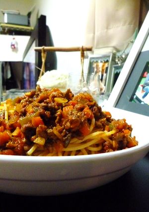 野菜たっぷり★ﾐｰﾄｽﾊﾟｹﾞﾃｨ-レシピのメイン写真