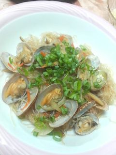 アサリの春雨中華炒め-レシピのメイン写真