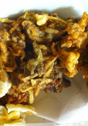 ゴボウと牛肉のかき揚げ-レシピのメイン写真