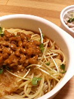 納豆と大根おろしの和風パスタ-レシピのメイン写真