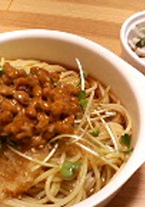 納豆と大根おろしの和風パスタ-レシピのメイン写真