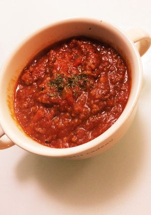 ☆すぐに食べたい！ミートソース☆-レシピのメイン写真