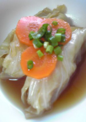残った・余った餃子でロールキャベツ-レシピのメイン写真