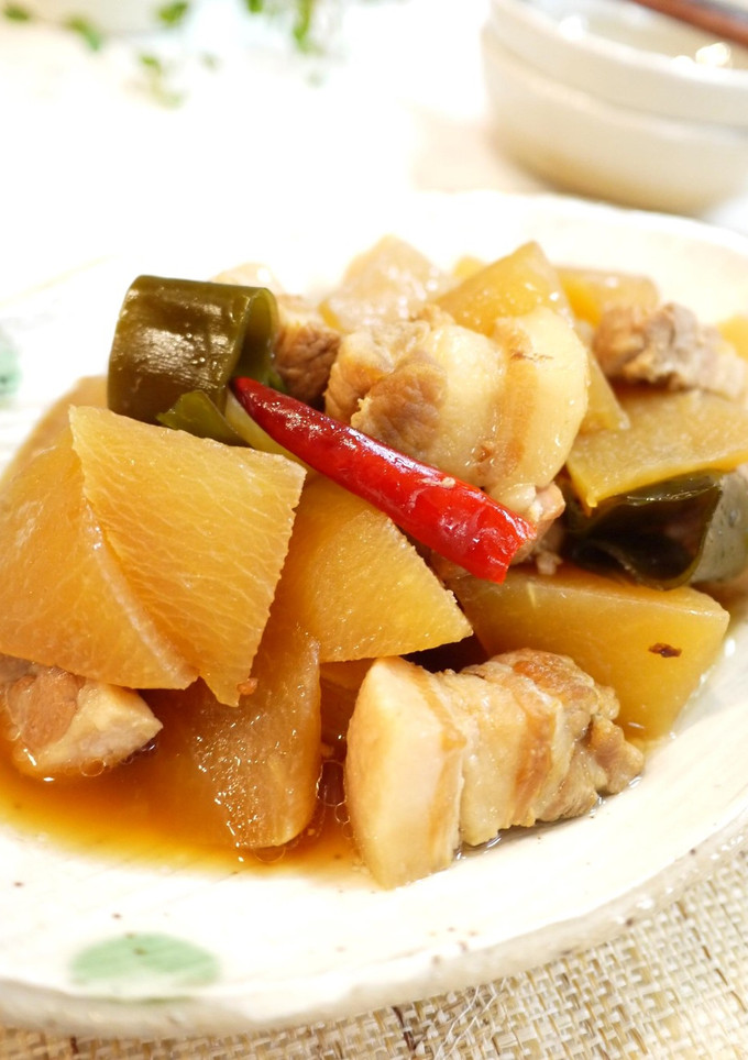 ✿やわらか豚肉と大根の煮物✿-レシピのメイン写真