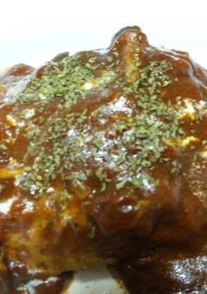 ＊ルウとトマト缶de煮込みハンバーグ＊-レシピのメイン写真