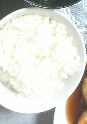 ﾚﾝｼﾞで★白ご飯-レシピのメイン写真